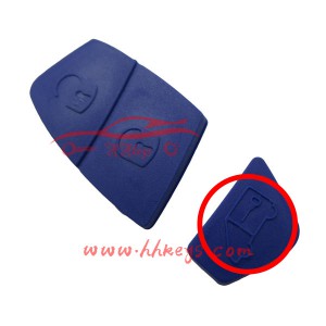 Fiat 3 Button Rubber kushin (Blue)