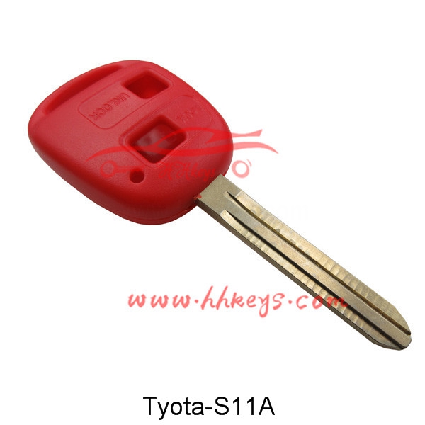 China Manufacturer for Key Cutter Machine -
 Toyota 2 Buttons Remote key shell – Hou Hui