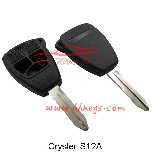 Wholesale Price China Car Transponder Chip -
 Chrysler 3 Buttons Remote key shell – Hou Hui