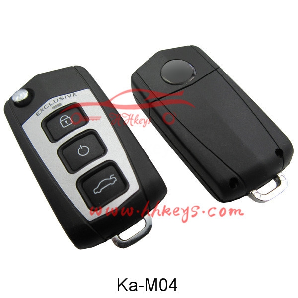 Kia Sorento 3 Buttons Modified Flip Key Shell Left Blade(HYN14)