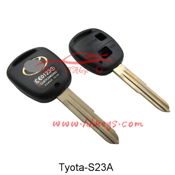 Toyota 2 Buttons Remote key shell