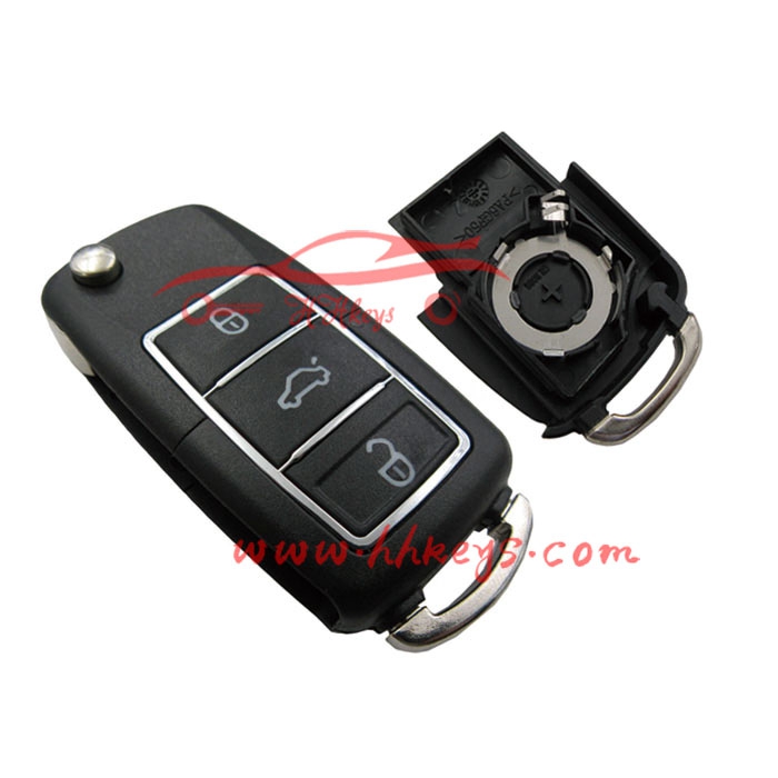 VW B5 Style Clone Key With Battery Place