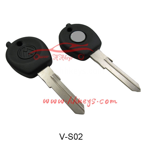 VW Transponder Key Shell With Logo