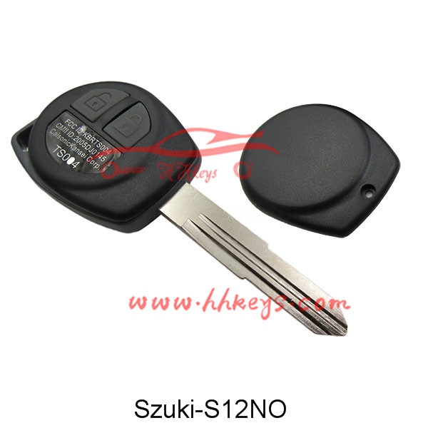 Suzuki Swift 2 Button Remote Key Blank No Logo