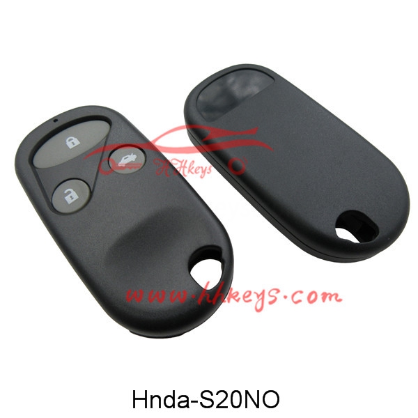 Honda 3 Button Remote Key Fob No Logo