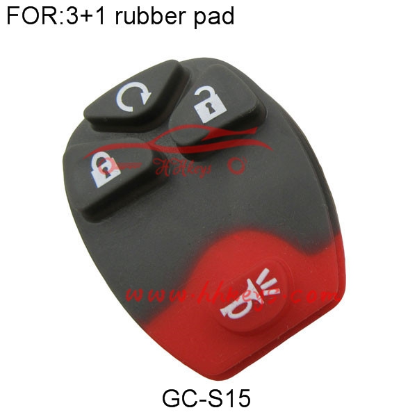 GM 3 + 1 Rubber Pad Button
