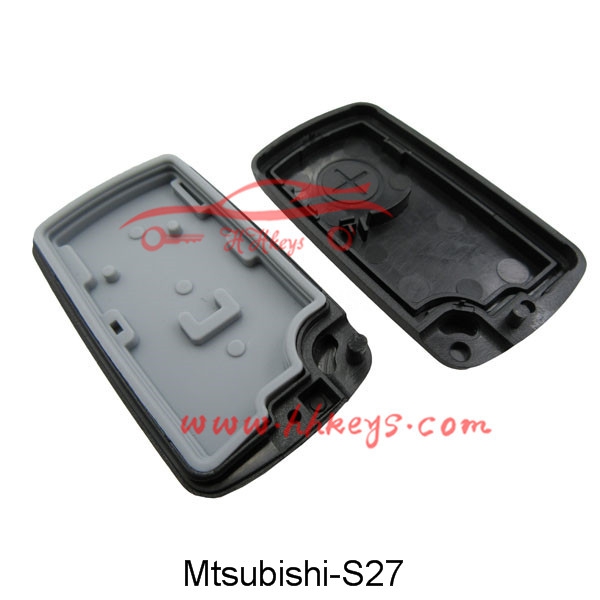 Mitsubishi 3 Buttons Remote Key Shell No Logo