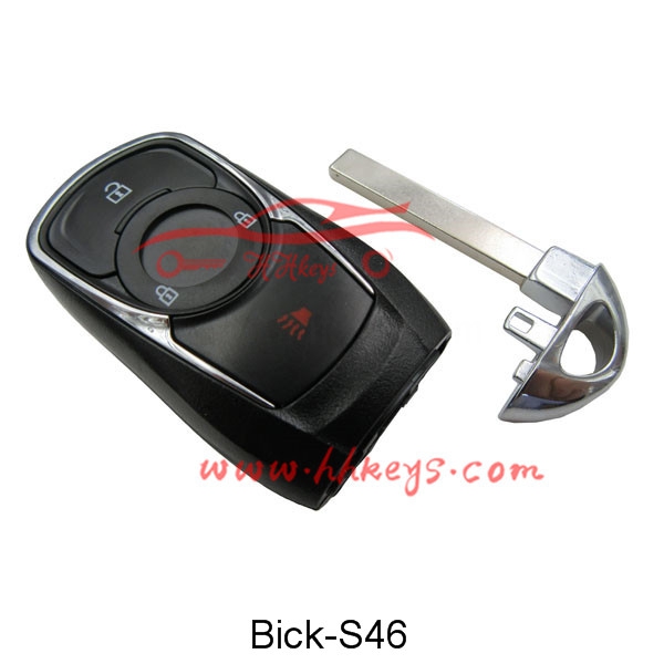 Manufactur standard Locksmith Tools Equipment -
Buick Envision Car Key Smart Blank With 3 Buttons – Hou Hui detail pictures