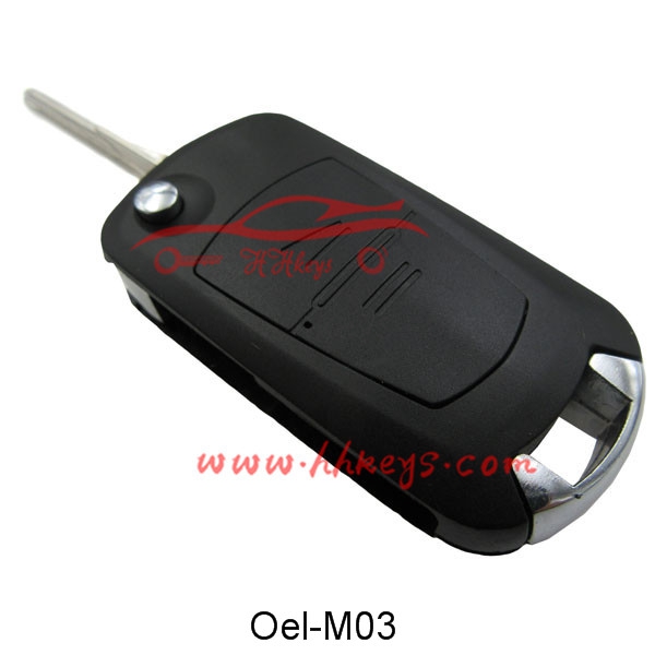 High definition Diagnostic Tools -
 Opel 2 Button Modified Flip Remote Key Shell (HU46) – Hou Hui