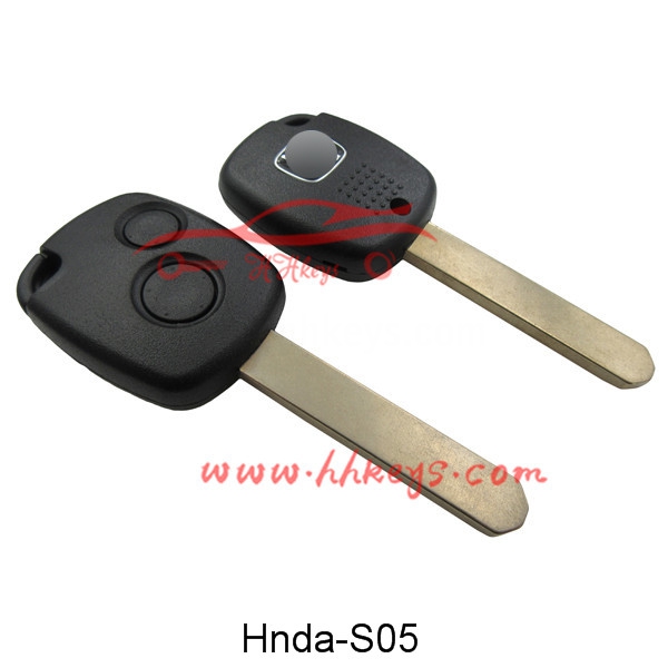 Honda 2 ღილაკი დისტანციური Key Shell