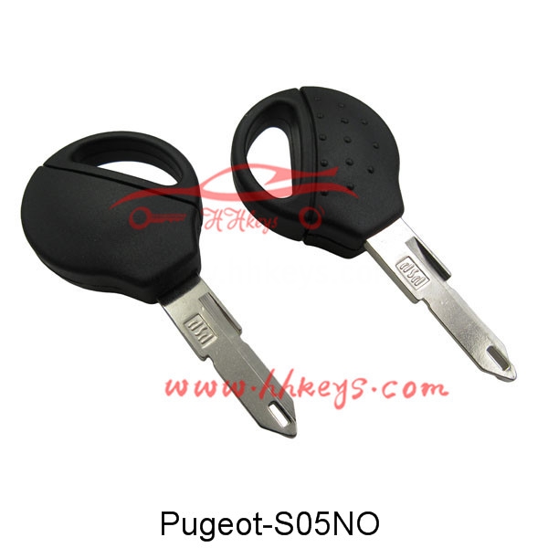 Peugeot 206 Tansponder Key Shell Няма лагатыпа