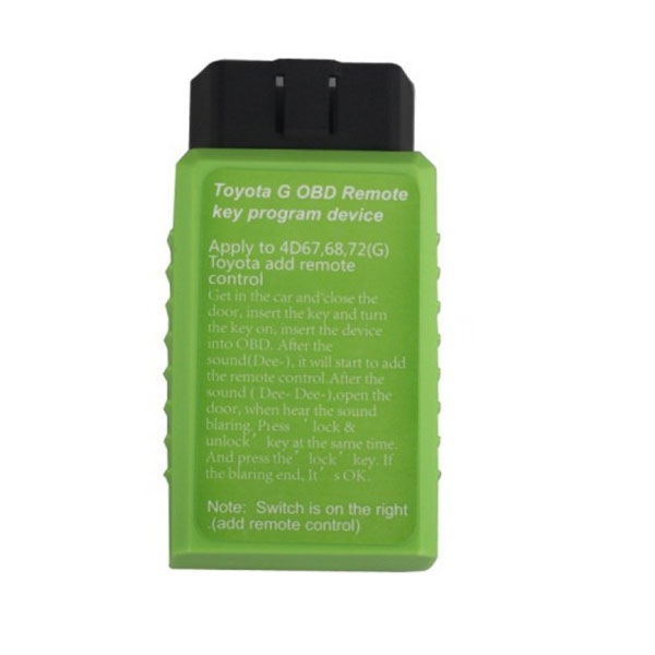 New Fashion Design for Defu Key Cutting Machine -
 Toyota G and Toyota H Chip Vehicle OBD Remote Key Programming Device – Hou Hui