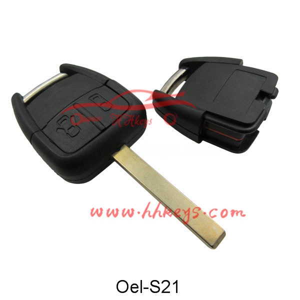 Popular Design for Transponder Remote Car Key Shell -
 Opel 2 Button(Door Button) Remote Key Shell (HU100 Blade) – Hou Hui
