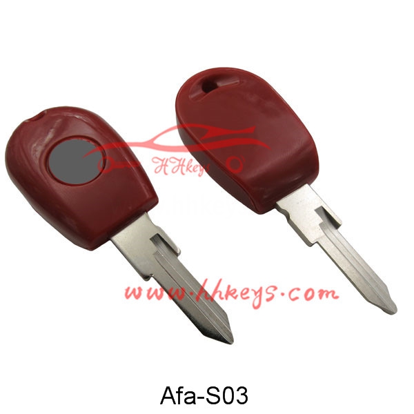 Alfa Romeo 164 Transponder Key Cover With Logo With GT16 Blade (Red)