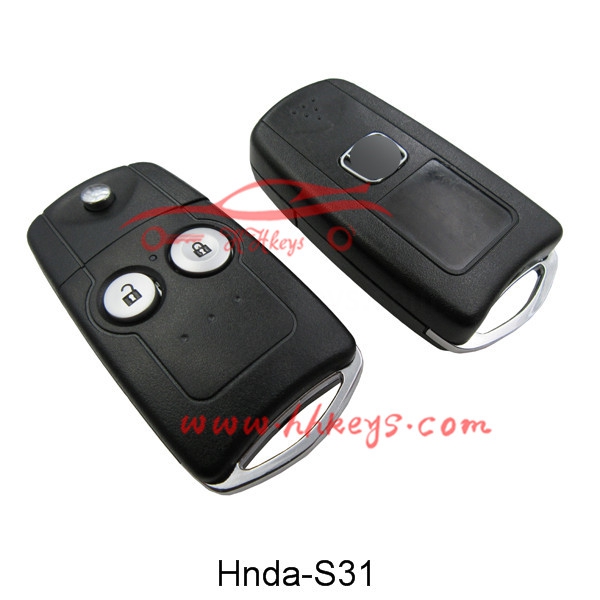 Honda 2 Button Flip Remote Key Blank