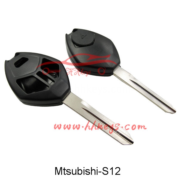 Mitsubishi 2+1 Buttons (No Button Pad)Remote Key Shell With Left Blade