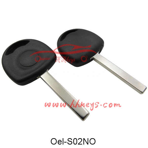 Opel Mervia Transponder Key Shell With HU100 Blade