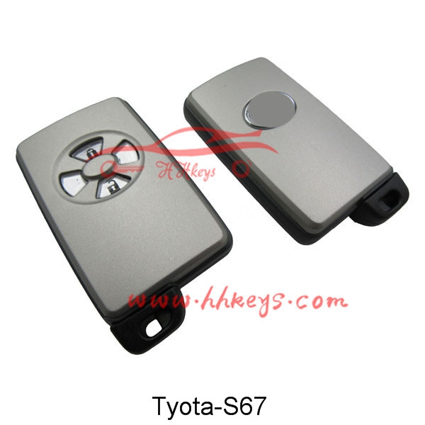 Hot Sale for Car Key Programming Equipment -
 Toyota 2 Buttons Smart key shell – Hou Hui