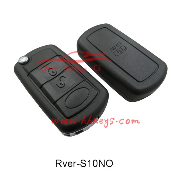 រថយន្ត Land Rover 3 ប៊ូតុងផ្នត់គន្លឹះ FOB គ្មានរូបសញ្ញា (HU92 Blade)