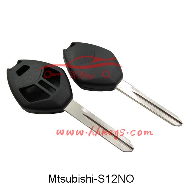Mitsubishi 2+1 Buttons Remote Key Shell With Left Blade(No Logo,No Button)