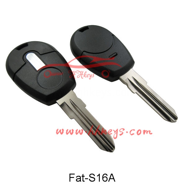 Fiat Uno Round Type transponder Key Shell (GT15R)