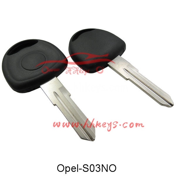 Opel Corsa Transponder Key Shell No Logo (HU46 čepele)