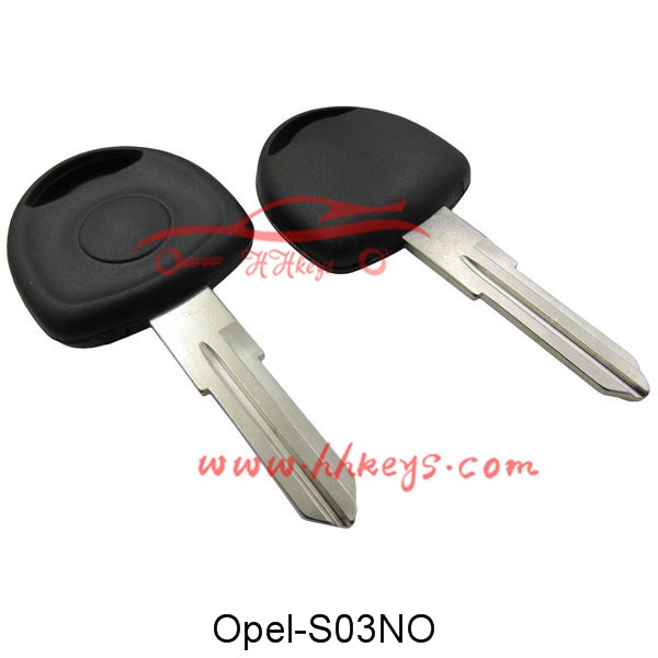 Opel Corsa Transponder giltza Shell No Logo (HU46 Blade)