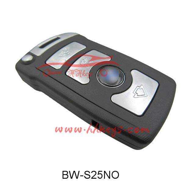 Factory made hot-sale Transponder Key Chip -
 BMW 7 Series 4 Button Smart Key Shell No Words – Hou Hui