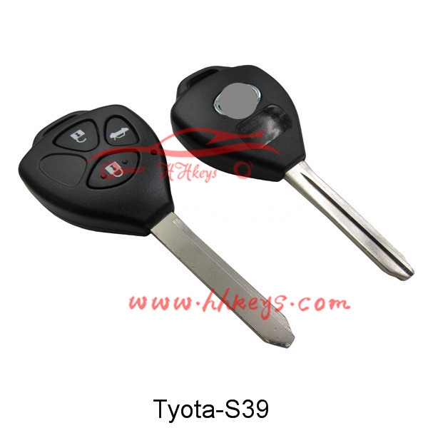 Toyota 2+1 Buttons Remote key shell