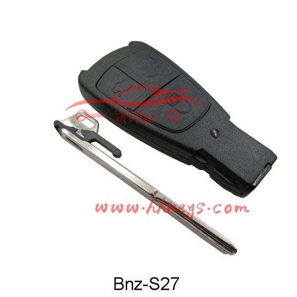 Benz E C S CLK 3 Button Smart Key Case No Logo