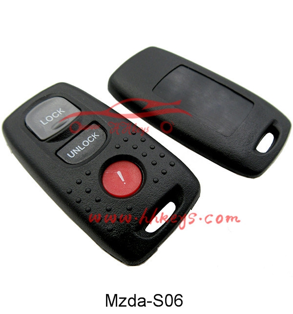 Europe style for Key Blank -
  Mazda 2+1 Buttons Remote Cover – Hou Hui