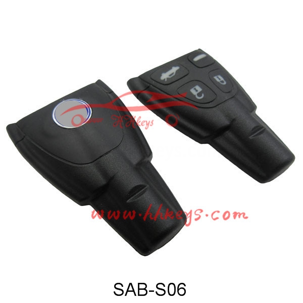 Excellent quality Cover Car Keys -
 SAAB 4B Soft Button Smart Remote Key Fob Case – Hou Hui