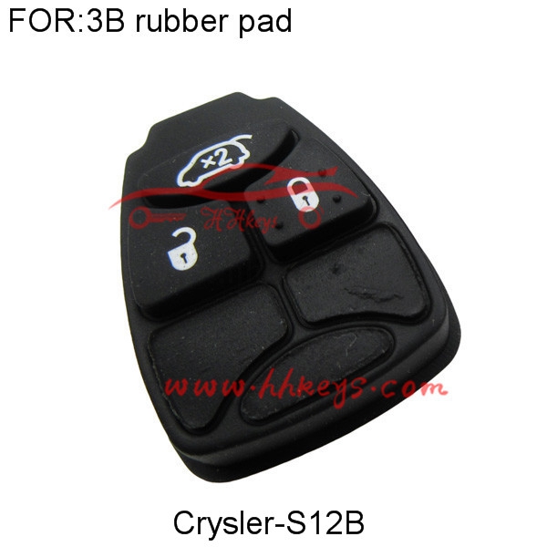 Chrysler 3 Izinkinobho Rubber Remote pad