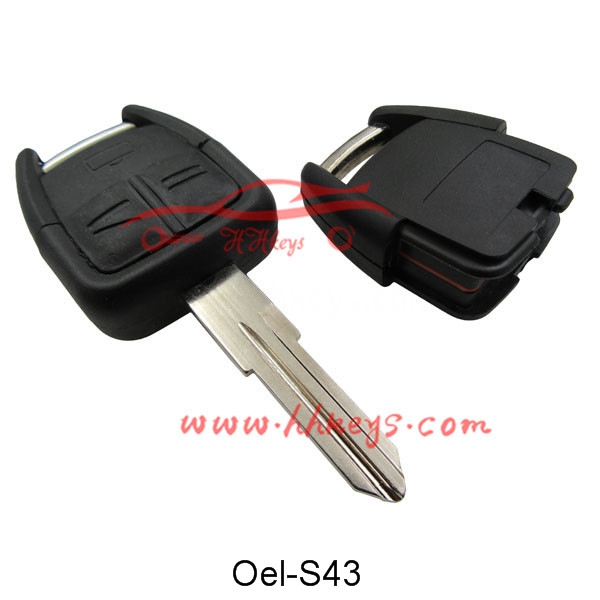 New Style Opel 3 Button Remote Shell HU46 Left Blade (No Led Light)