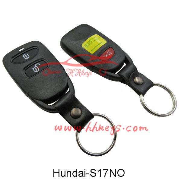 Hyundai 2+1 Buttons Remote key shell no logo