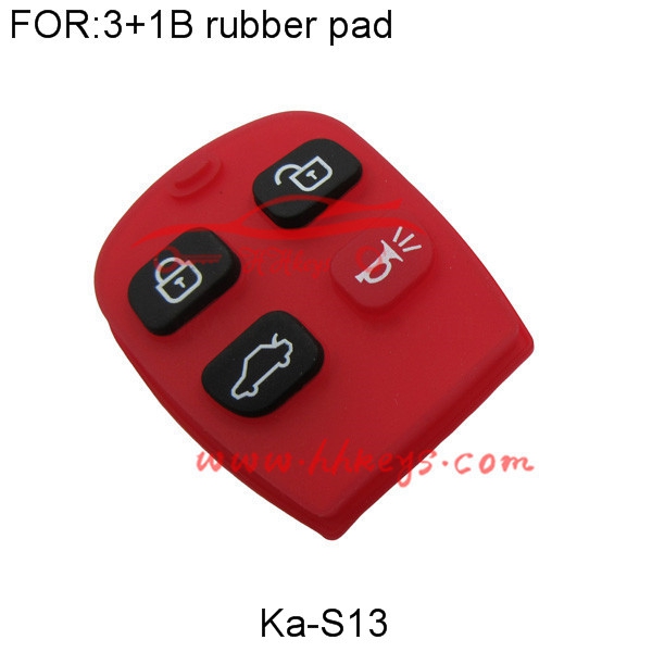 Kia 4 Button Rubber Pad For Kia Sorento Remote