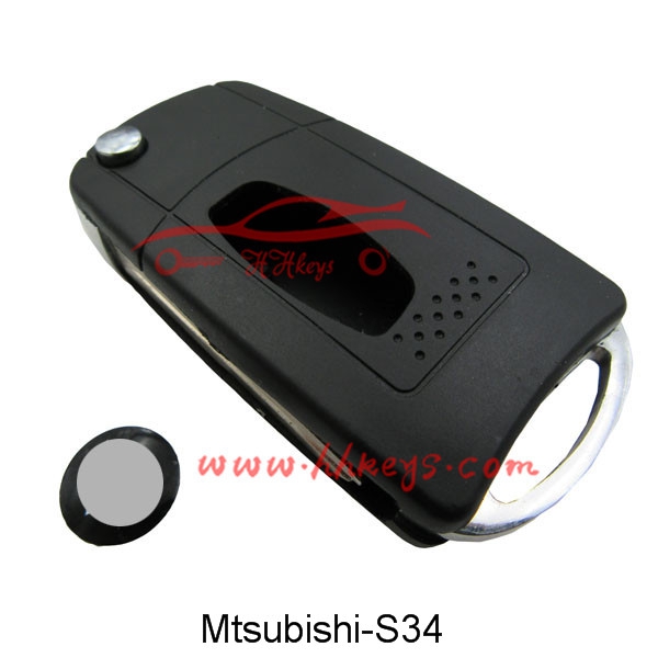 OEM/ODM Supplier Auto Master Key Programmer -
 Mitsubishi 2 Buttons Remote key shell – Hou Hui