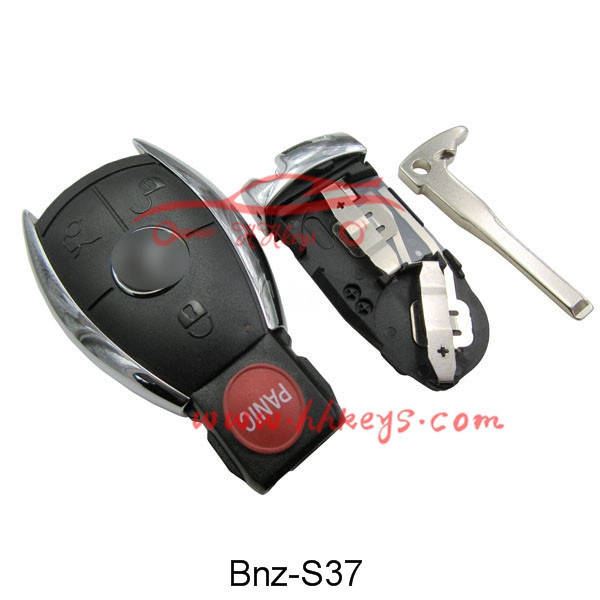 Factory directly 4d60 Chip -
 Benz E C R 4 Button Smart Car Key Shell – Hou Hui