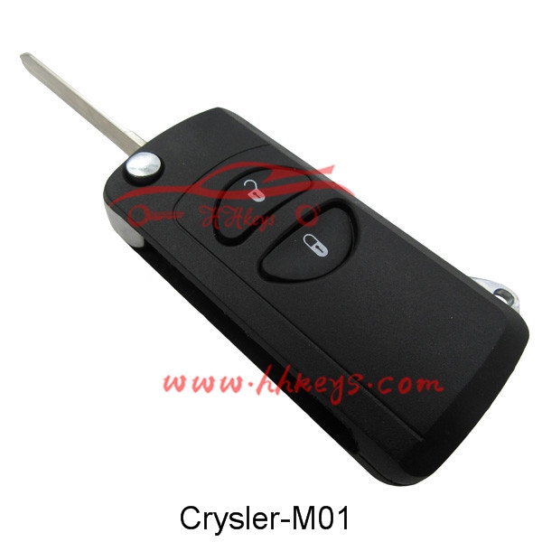 Competitive Price for Key Copy Tool -
Chrysler 2 Buttons Modified Smart key shell – Hou Hui detail pictures