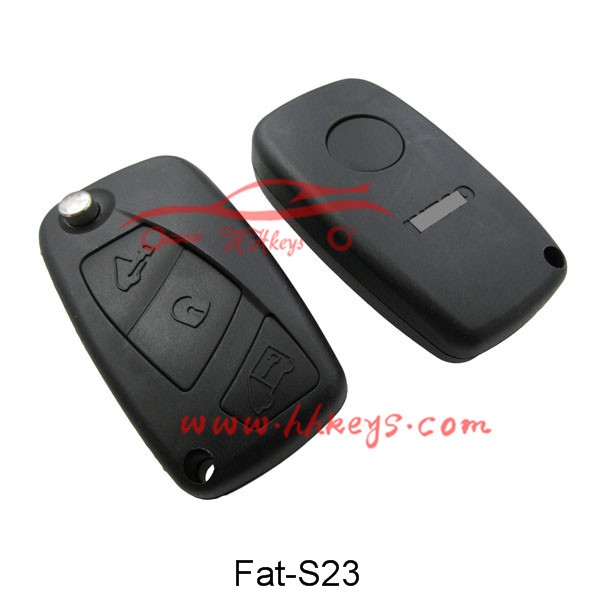 Fiat IVECO DAILY 3 Button Flip Remote Car Key Shell