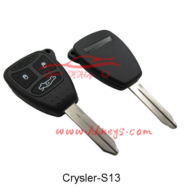 Chrysler 3 Buttons remote key shell