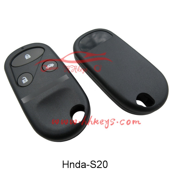 Honda 3 Tombol remote Key Fob