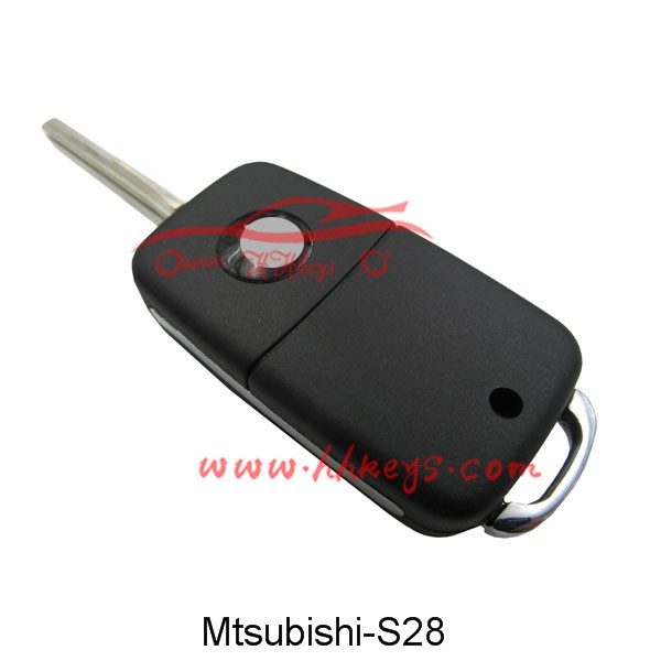 Mitsubishi 1 Button Flip Key Shell