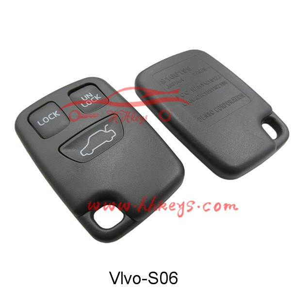 Volvo 3 Hōle Key Case Fob