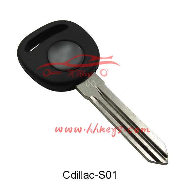 Cadillac Transponder Key Shell With Logo