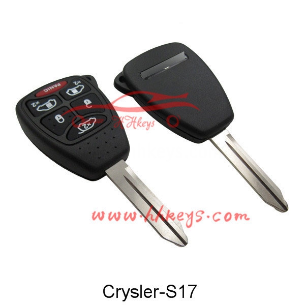 Chrysler 5 + 1 Butang shell Remote kunci