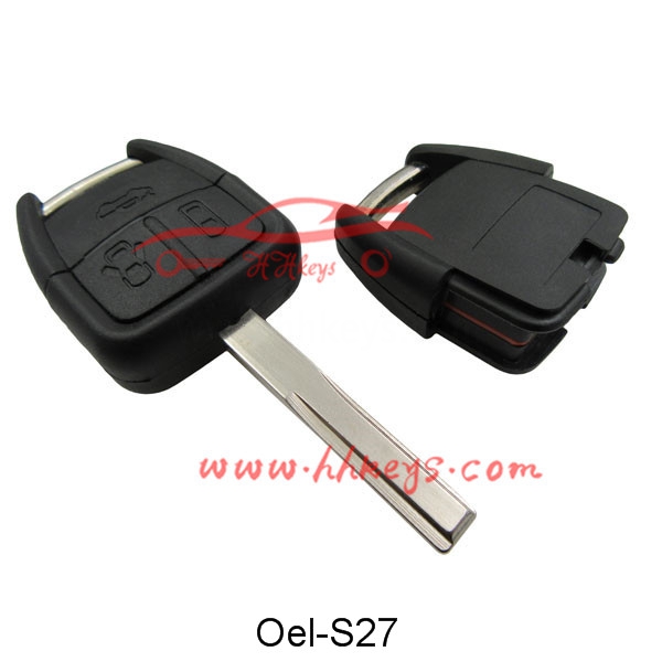 New Style Opel 3 Button Remote Shell With HU43 Blade