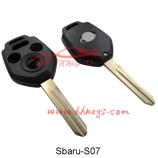 Subaru 3+1 Buttons Remote Car Key Case (NSN14)