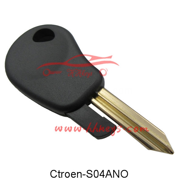 Citroen Saxo Transponder Key Shell With Plug No Logo