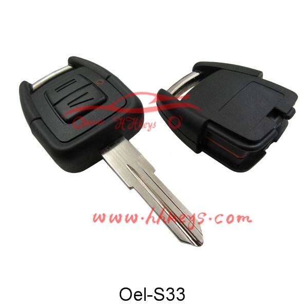 Opel 2 Button Remote բանալի Case (HU46 Blade)